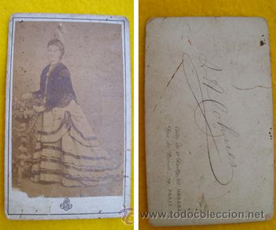 Antique Photography: DAMA - Fot A.Cohner, La Habana