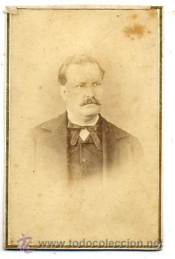 Fotografia antiga: FOTO NAPOLEON CDV. SE&Ntilde;OR CON REVERSO