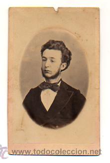 Fotografia antiga: CARTE DE VISITE. RETRATO.