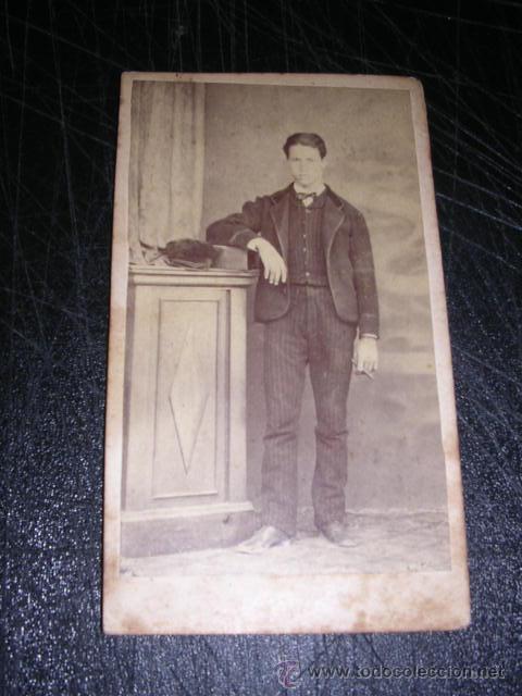 Fotografia antiga: CARTE DE VISITE 10,5XX6 CM.
