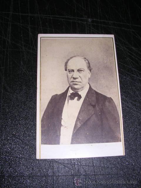 Fotografia antiga: CARTE DE VISITE 10X6,5 CM.