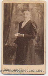 Fotografia antiga: CARTE DE VISITE. WILLIAMS & WILLIAMS.