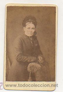 Antique Photography: CARTE DE VISITE. BRISTOL PORTRAIT COMPANY. RETRATO. MUJER.