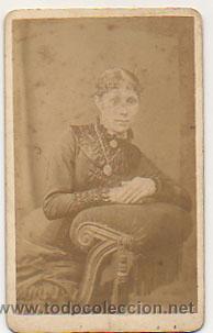 Antique Photography: CARTE DE VISITE. THE BRISTOL PORTRAIT COMPANY. RETRATO. MUJER.