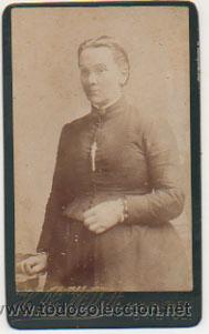 Antique Photography: CARTE DE VISITE. H. R. WILLET.BRISTOL. RETRATO. MUJER