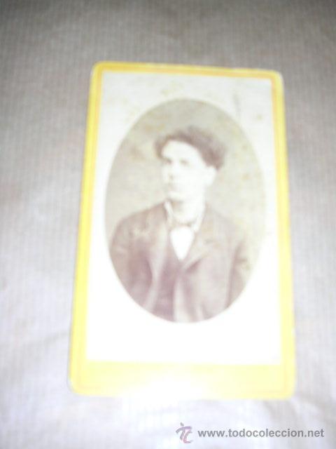 Fotograf&iacute;a antigua: CARTE DE VISITE  ,PROVOST PHOT PERPIGNAN 10,5X6 CM.
