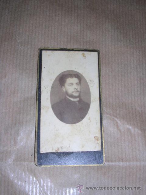 Fotograf&iacute;a antigua: CARTE DE VISITE - 8X4,5 CM.
