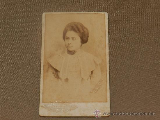 Fotografia antica: CDV FOT V MU&Ntilde;OZ , LERIDA