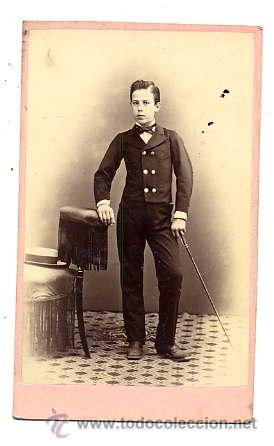 Fotografia antica: ANTONIO ANDREU CABANELLAS  1876 CDV.