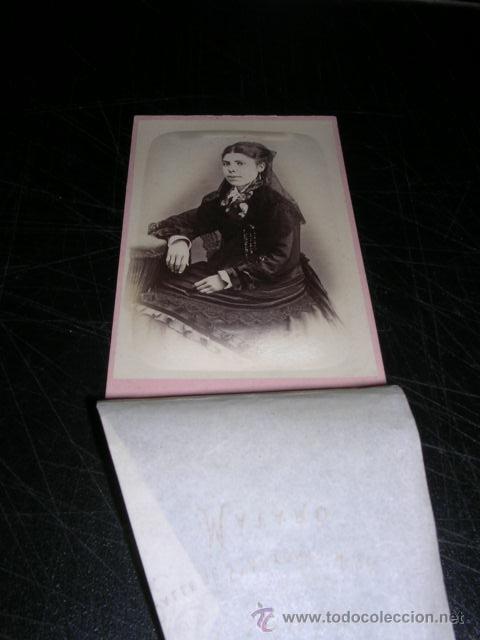 Fotografia antica: CARTE DE VISITE FOTOGRAFIA BARCELONESA DE CAPMAY C.SAN ANTONIO N&ordm;28 MATARO 10,5X6,5 CM.