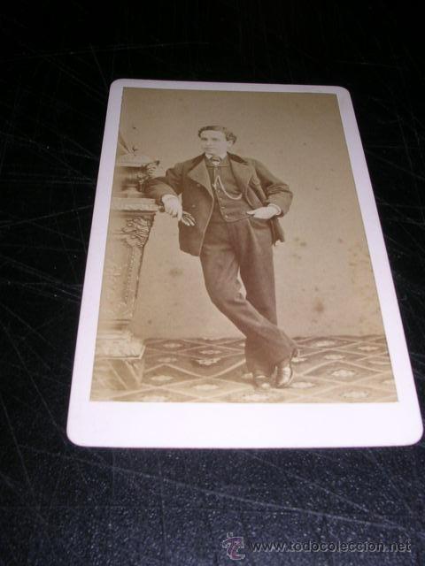 Fotografia antica: CARTE DE VISITE J.MARTI C. ESCUDILLERS N&ordm;39 TIENDA -BARCELONA 10,5X6,5 CM.