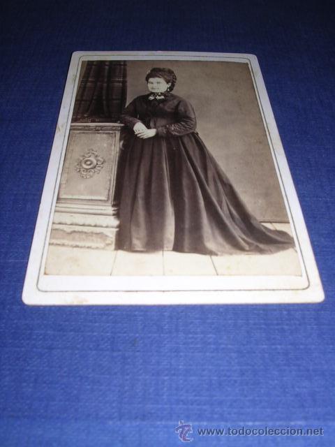 Fotografia antica: CARTE DE VISITE 10,5X6,5 CM.