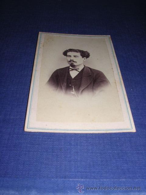 Fotografia antica: CARTE DE VISITE - 10,5X6,5 CM.