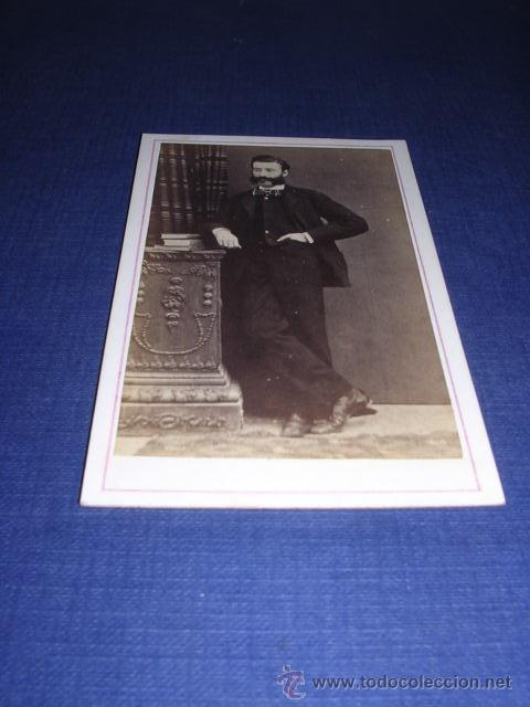 Fotografia antica: CARTE DE VISITE - 10,5X6,5 CM.