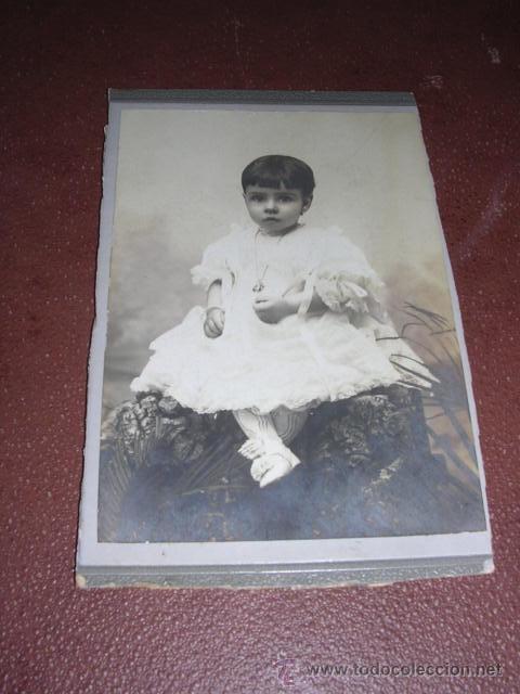 Fotografia antica: VILLAFRANCA DEL PANADES CARTE DE VISITE- FOTOGRAFIA DE ADOLFO LARA C.COLL 6