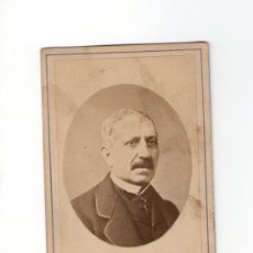 Fotografía antigua: ESTANISLAO FIGUERAS (1819-1882) PRESIDENTE DE LA REPÚBLICA ESPAÑOLA.. Lote 35063147