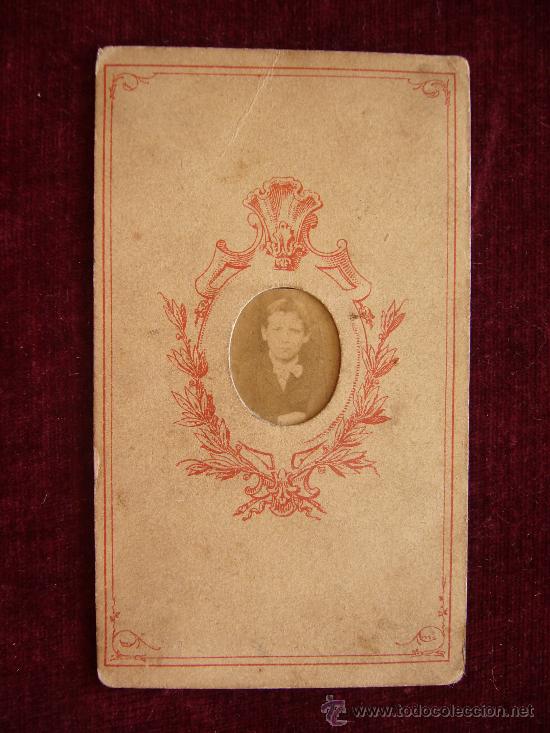 Fotografia antica: Fotograf&iacute;a Antigua. Carte de Visite. Retrato de un ni&ntilde;o.