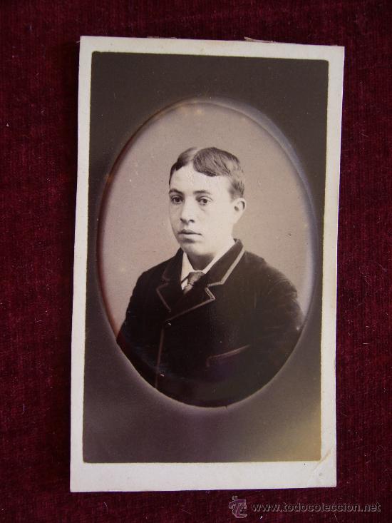 Fotografia antica: Fotograf&iacute;a Antigua. Carte de Visite. Retrato de Hombre.