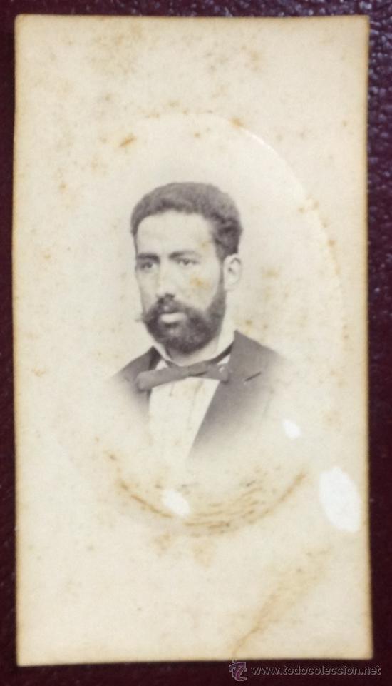 Fotografia antica: RETRATO SE&Ntilde;OR. CARTE DE VISITE.
