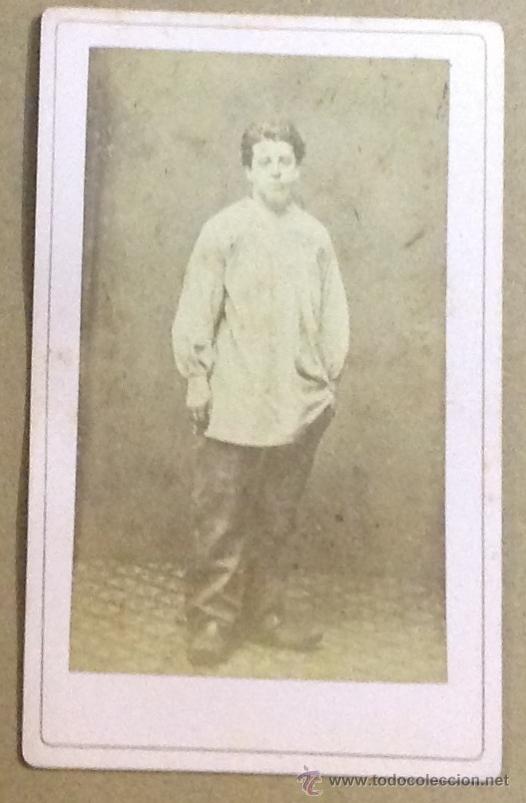 Fotografia antica: RETRATO SE&Ntilde;OR. CARTE DE VISITE.