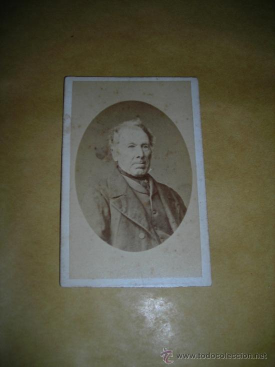Photographie ancienne: CARTE DE VISITE JNLHAS PHOTOGRAPHE MILLAU , EN LAPIZ PAPA DE LA ABUELITA NOEMI CABANES PINAU