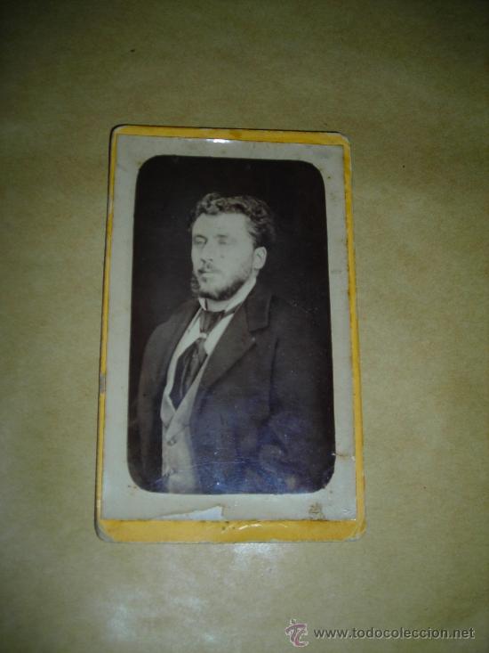 Photographie ancienne: CARTE DE VISITE PHOT. P. LUPI MARSEILLE EN LAPIZ CHARLES CABANES PINAU OFICIAL MARINA MERCANTE FRANC