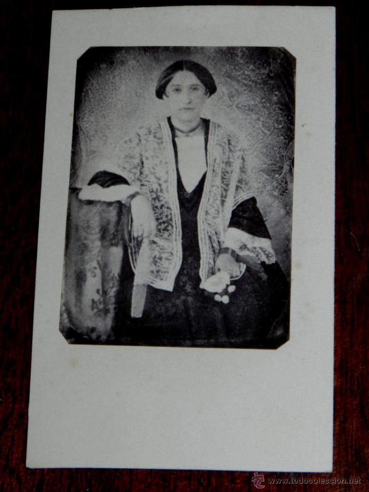 Fotograf&iacute;a antigua: ANTIGUA FOTOGRAFIA ALBUMINA TIPO CDV, NO CIRCULADA, MIDE 10,5 X 6,3 CMS.