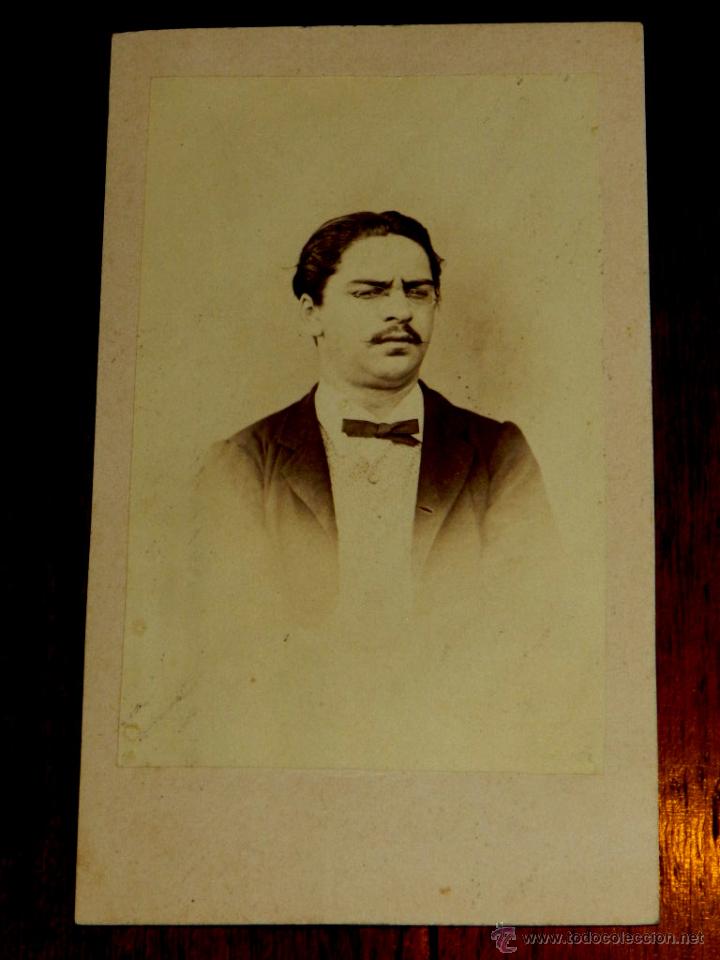 Fotograf&iacute;a antigua: ANTIGUA FOTOGRAFIA ALBUMINA TIPO CDV, NO CIRCULADA, MIDE 11,5 X 6,8 CMS.
