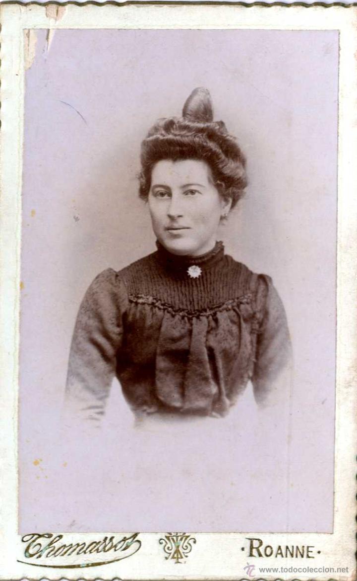 Fotograf&iacute;a antigua: FRANCIA, FOTO SE&Ntilde;ORA FOTOG.  V. THOMASSOT