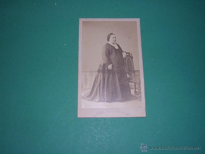 Fotografia antica: FOTO CARTE DE VISITE - CORU&Ntilde;A .L.SELLIER Y AVRILLON FOTG.  CORU&Ntilde;A - 10,5X6,5 CM.