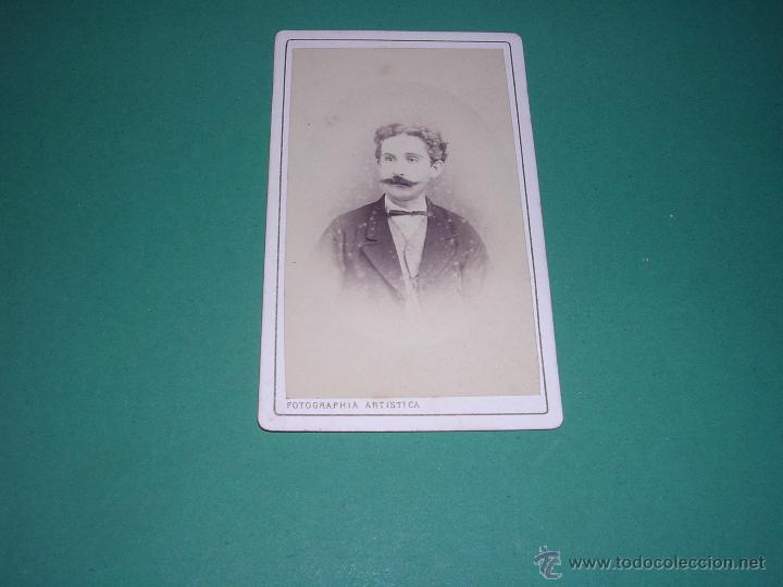 Fotografia antica: FOTO CARTE DE VISITE - CUBA ,FOTOGRAPHIA  ARTISTICA CUBA 72 HABANA - 10X6 CM.