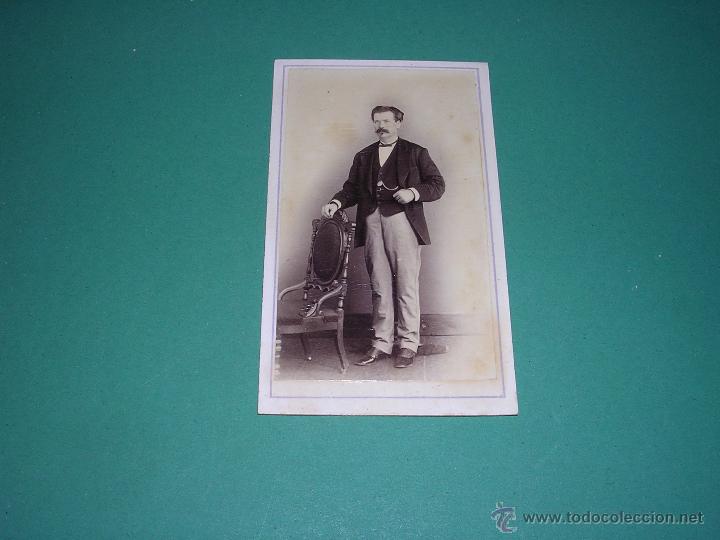 Fotografia antica: FOTO - CARTE DE VISITE CUBA FERNANDEZ FOTOGRAFO O'REILLY 66 HABANA 10X6 CM.