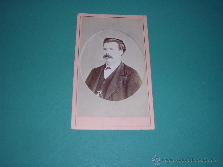 Fotografia antica: FOTO - CARTE DE VISITE CUBA FERNANDEZ FOTOGRAFO O'REILLY 66 HABANA 10X6 CM.