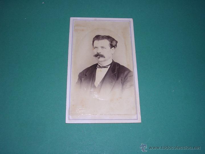 Fotografia antica: FOTO - CARTE DE VISITE CUBA - ALORAN Y LOPEZ FOTOGRAFOS HABANA O'REILLY 49 - 10X6 CM.