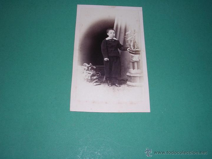 Fotografia antica: FOTO - CARTE DE VISITE GRAN GALERIA FOTOGRAFICA DE A.F. NAPOLEON FOTOGRAFO DE LA REAL CASA RAMBLA St