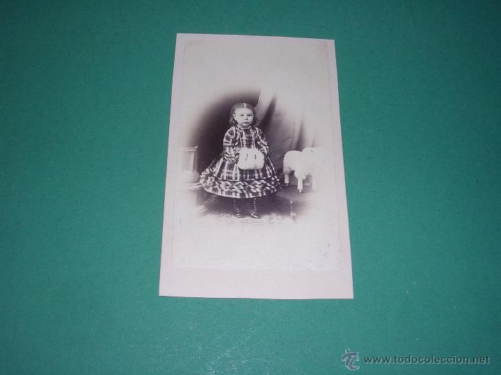 Fotografia antica: FOTO - CARTE DE VISITE GRAN GALERIA FOTOGRAFICA DE A.F. NAPOLEON FOTOGRAFO DE LA REAL CASA RAMBLA St