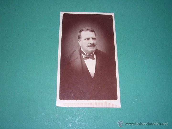 Fotografia antica: FOTO - CARTE DE VISITE A.F. DIT NAPOLEON E HIJO FOTOGRAFOS DE S.S.M.M.SALONES Y GALERIA SITUADA P&ordf; P