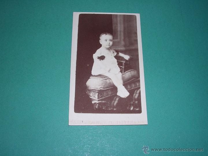 Fotografia antica: FOTO - CARTE DE VISITE A.F. DIT NAPOLEON E HIJO FOTOGRAFOS DE S.S.M.M.SALONES Y GALERIA SITUADA P&ordf; P