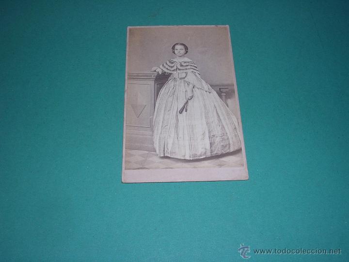 Fotografia antica: FOTO - CARTE DE VISITE - 10X6 CM.