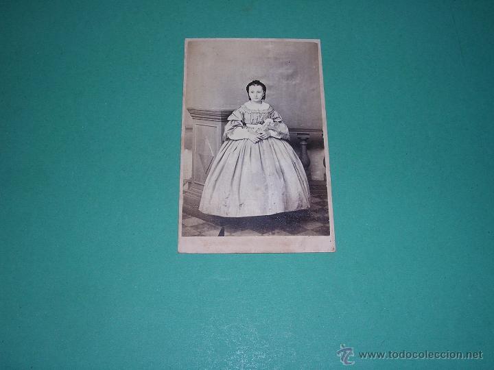 Fotografia antica: FOTO - CARTE DE VISITE - 10X6 CM.