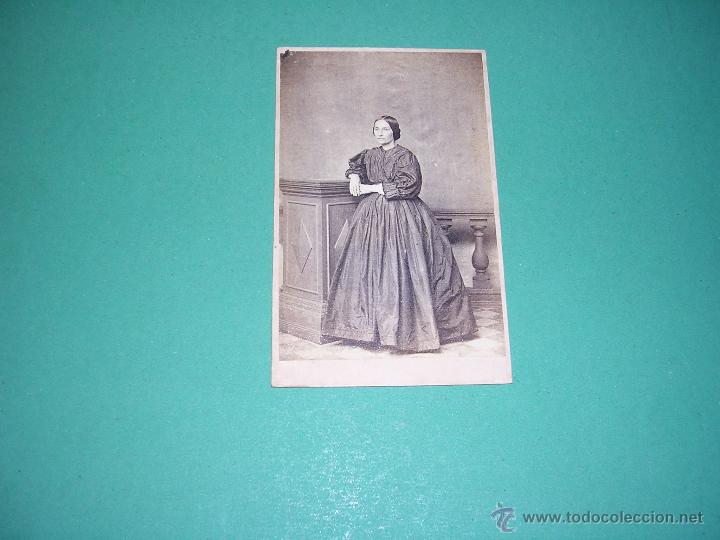 Fotografia antica: FOTO - CARTE DE VISITE - 10X6 CM.