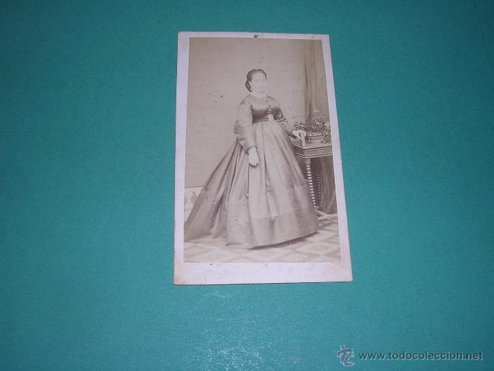 Fotografia antica: FOTO - CARTE DE VISITE - 10X6 CM.