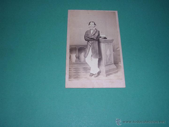 Fotografia antica: FOTO - CARTE DE VISITE - 10X6 CM.