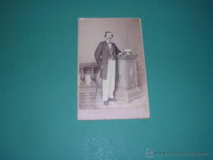 Fotografia antica: FOTO - CARTE DE VISITE - 10X6 CM.