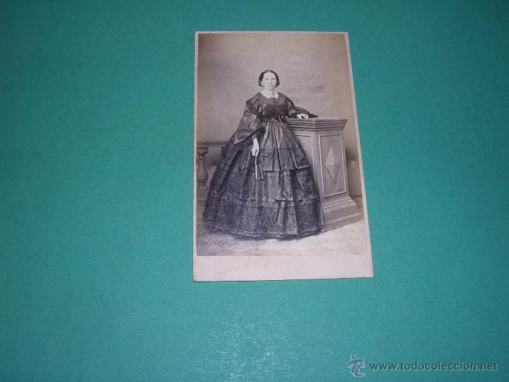 Fotografia antica: FOTO - CARTE DE VISITE - 10X6 CM.