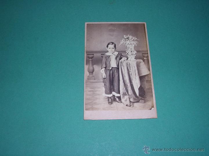 Fotografia antica: FOTO - CARTE DE VISITE - 10X6 CM.