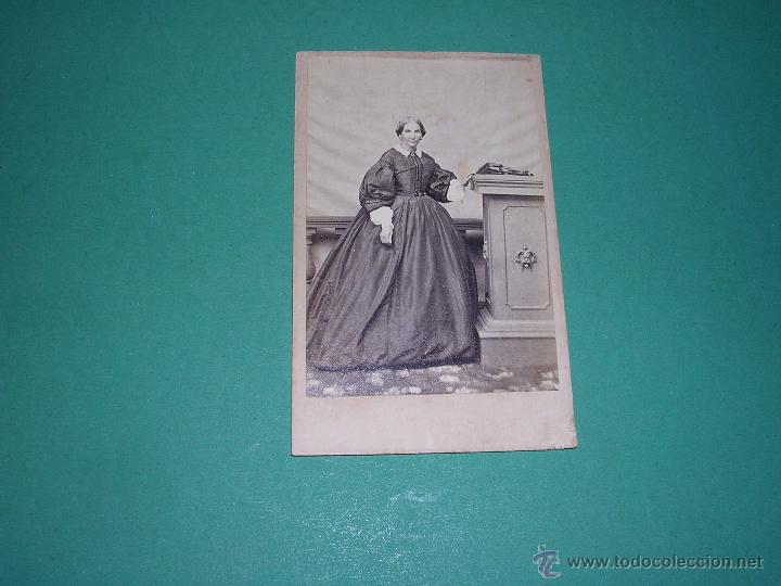 Fotografia antica: FOTO - CARTE DE VISITE - 10X6 CM.