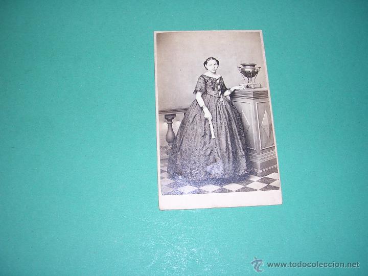 Fotografia antica: FOTO - CARTE DE VISITE - 10X6 CM.