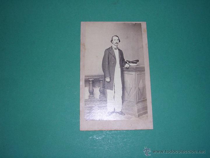 Fotografia antica: FOTO - CARTE DE VISITE - 10X6 CM.