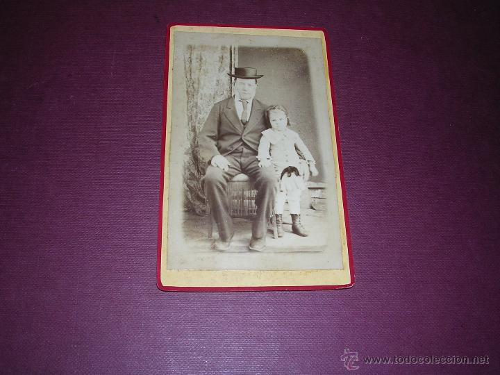 Fotografia antica: FOTOGRAFIA CARTE DE VISITE - 10,5X6,5 CM.